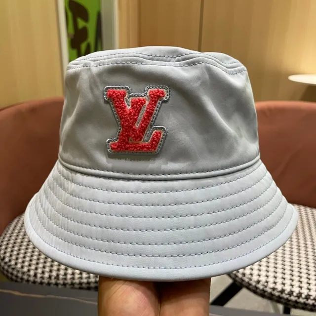 Louis Vuitton Quilted Monogram Light Blue Bucket Hat 7
