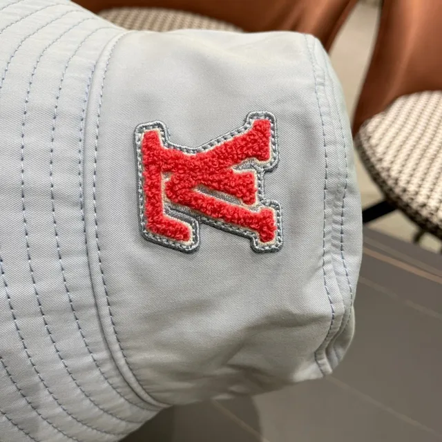 Louis Vuitton Quilted Monogram Light Blue Bucket Hat 8