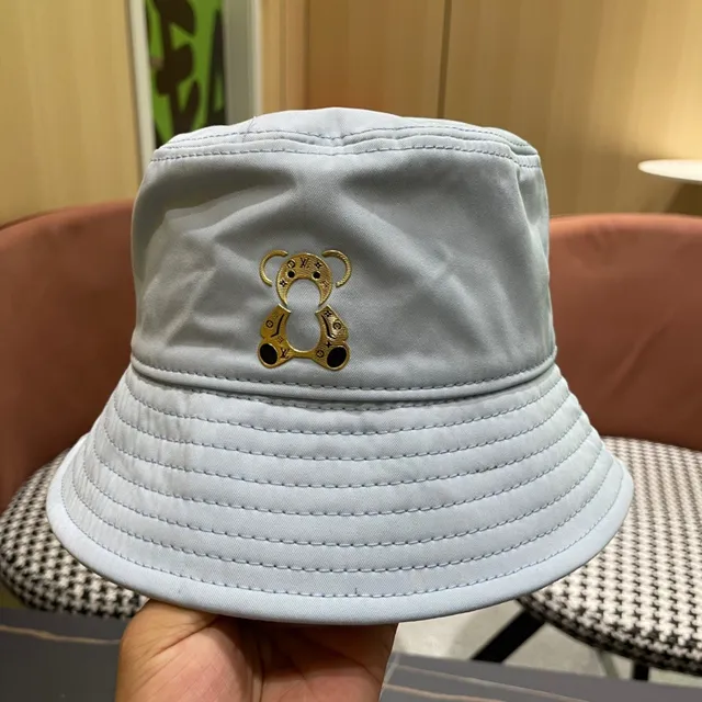 Louis Vuitton Quilted Monogram Light Blue Bucket Hat 9