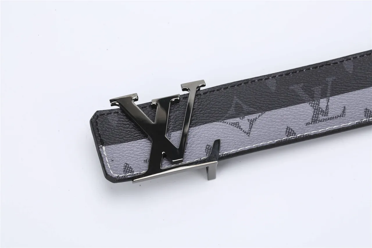 Louis Vuitton Reversible Monogram Print Leather Belt 10