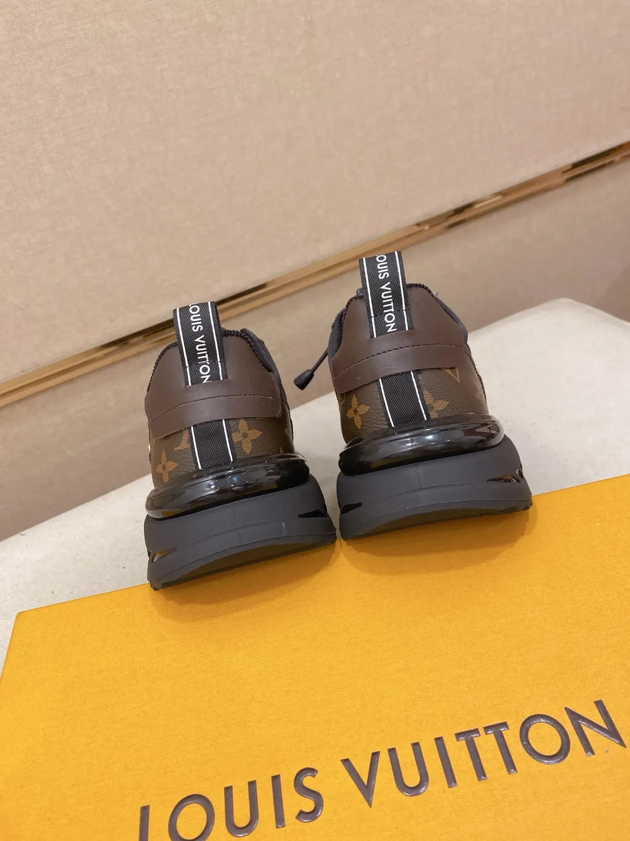 Louis Vuitton Run Away Monogram Canvas Mesh Lifestyle Sneakers 3