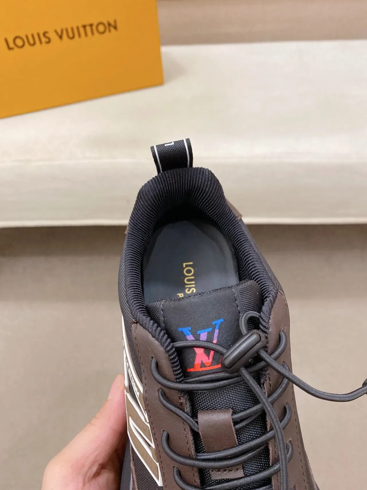 Louis Vuitton Run Away Monogram Canvas Mesh Lifestyle Sneakers 4