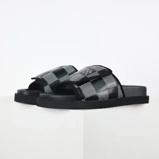 Louis Vuitton भागने मोनोग्राम चेक चप्पल
