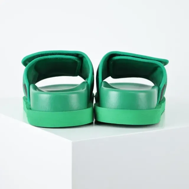 Louis Vuitton Slides Verde e Preto Xadrez 8