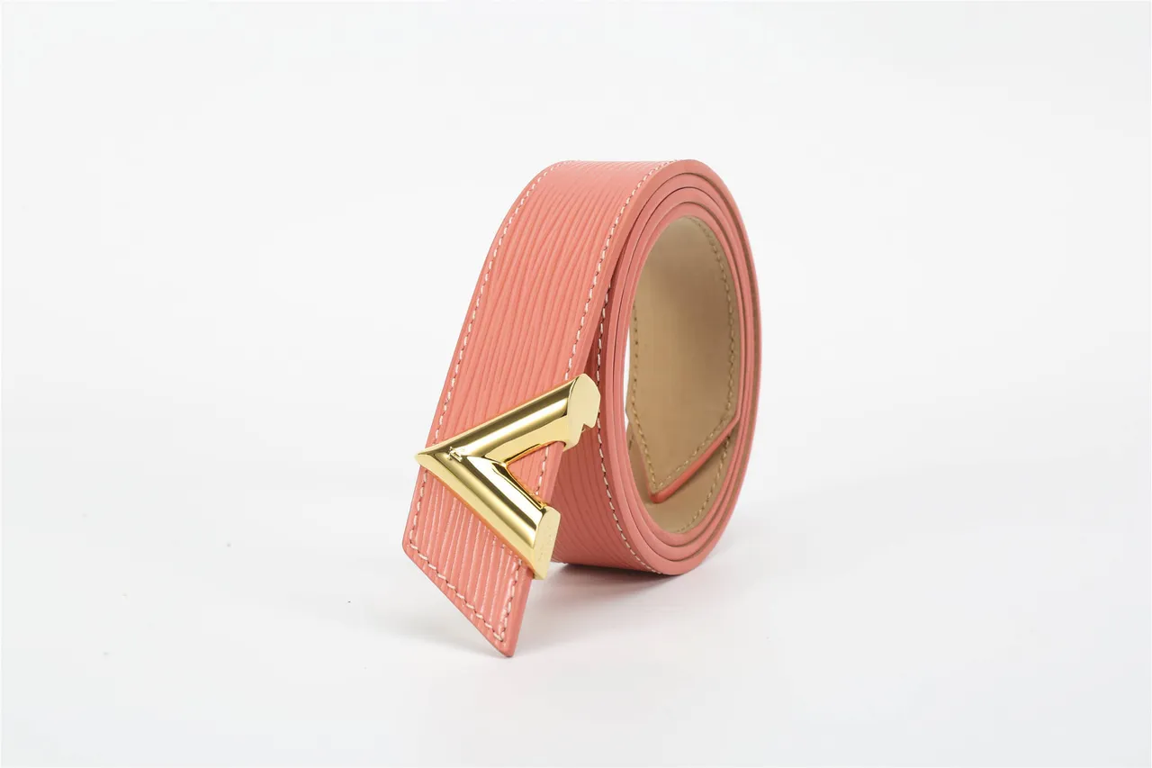 লুইস ভিটন V Belt করাল পিঙ্ক চামড়ার বেল্ট 7