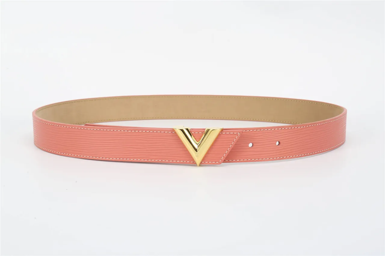 লুইস ভিটন V Belt করাল পিঙ্ক চামড়ার বেল্ট 9