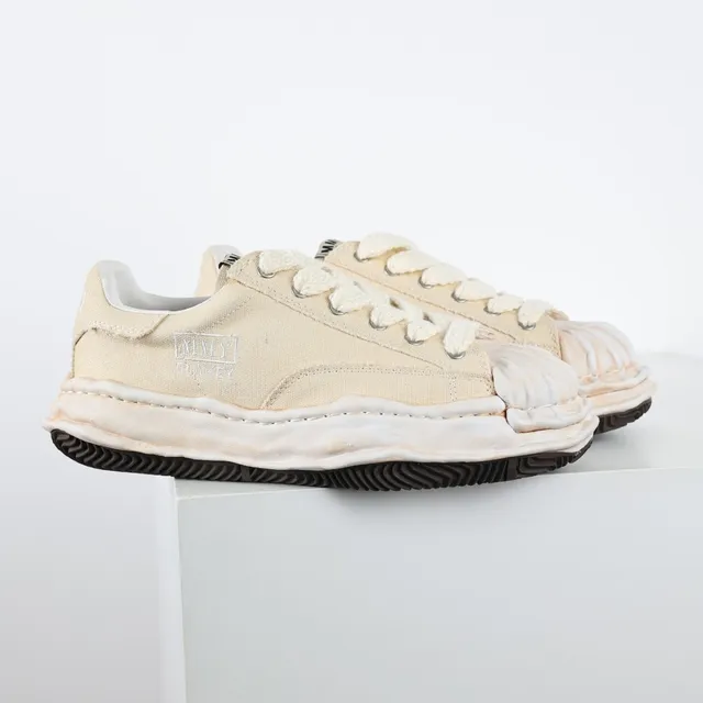 Maison Margiela Beige Black Deconstructed Layered Sole Lifestyle Sneakers 3