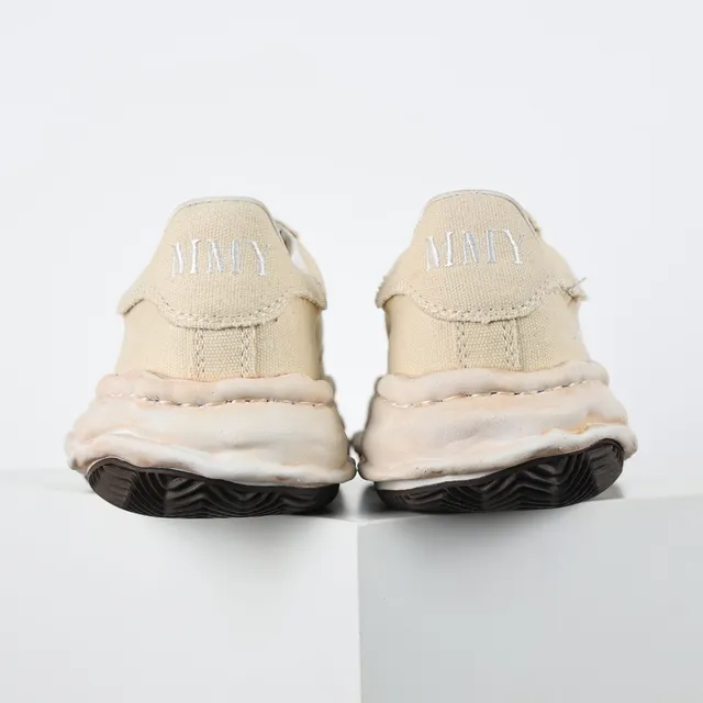 Maison Margiela Beige Black Deconstructed Layered Sole Lifestyle Sneakers 8