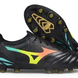 Mizuno Morelia Neo Gradient Black Firm-Ground Soccer Shoes
