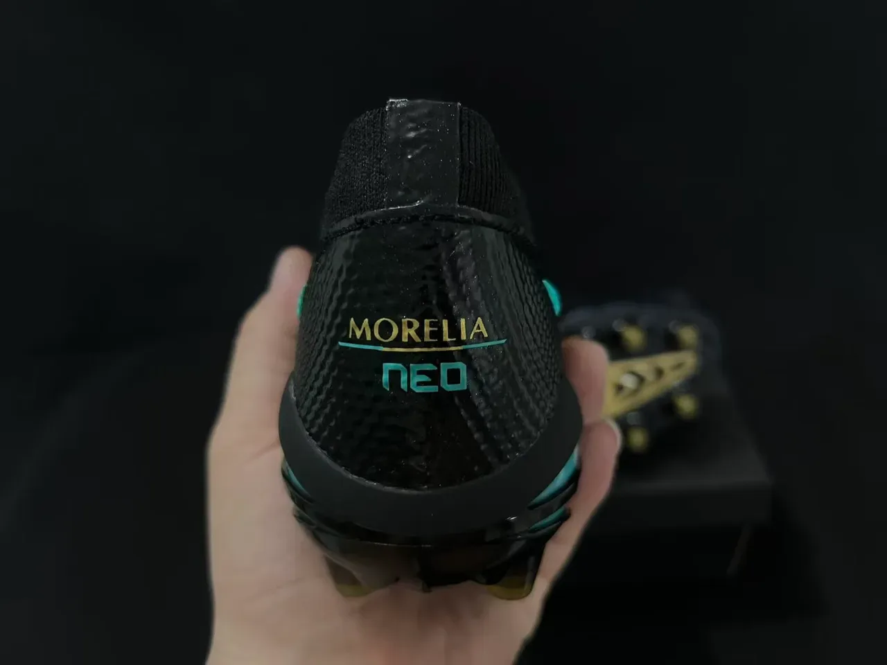 Mizuno Morelia Neo Gradient Black Firm-Ground Soccer Shoes 3