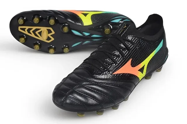 Mizuno Morelia Neo Gradient Black Firm-Ground Soccer Shoes 12