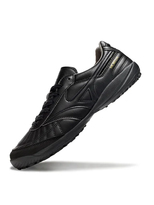 Mizuno Morelia White Black Red أحذية كرة القدم الداخلية 4