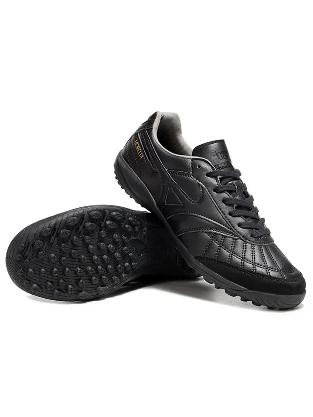 Mizuno Morelia White Black Red أحذية كرة القدم الداخلية 5