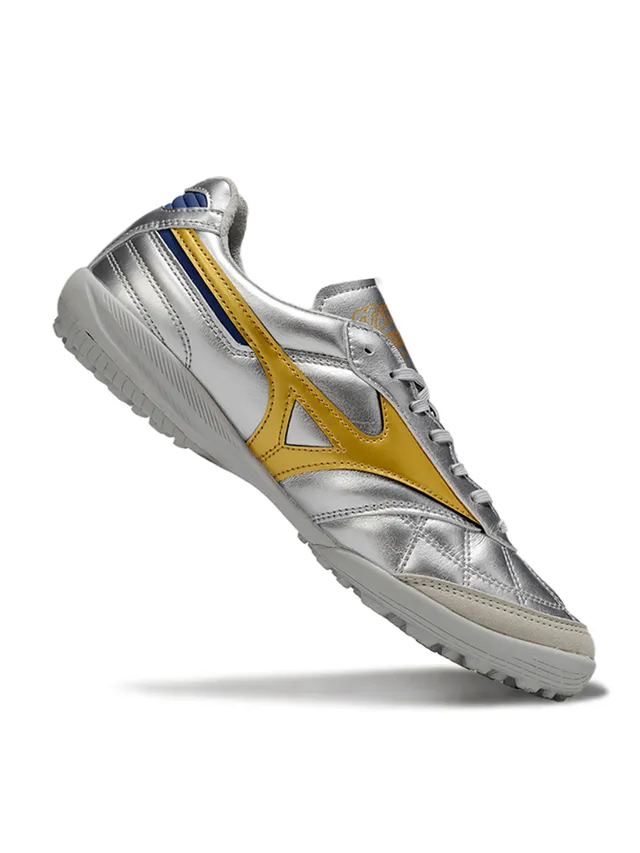 Mizuno Morelia White Black Red أحذية كرة القدم الداخلية 9