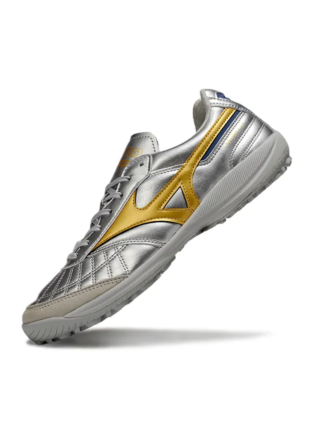 Mizuno Morelia White Black Red أحذية كرة القدم الداخلية 10