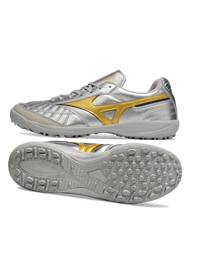 Mizuno Morelia White Black Red أحذية كرة القدم الداخلية 13