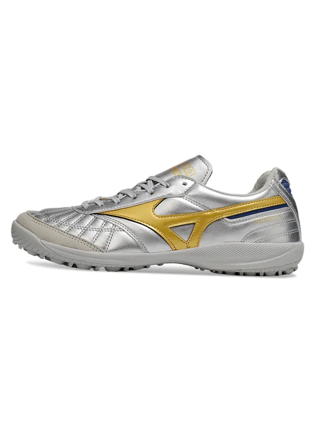 Mizuno Morelia White Black Red أحذية كرة القدم الداخلية 14