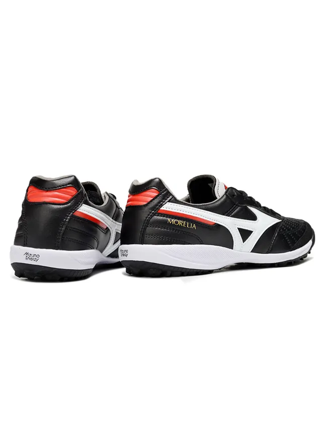 Mizuno Morelia White Black Red أحذية كرة القدم الداخلية 19