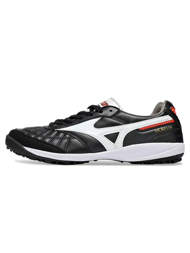 Mizuno Morelia White Black Red أحذية كرة القدم الداخلية 21
