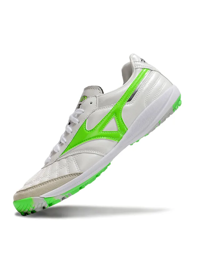Mizuno Morelia White Black Red أحذية كرة القدم الداخلية 24