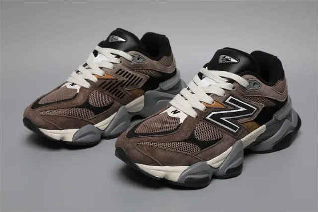 New Balance 9060 Marron/Noir sneakers lifestyle 5