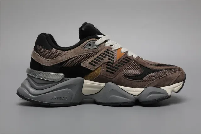 New Balance 9060 Marron/Noir sneakers lifestyle 8