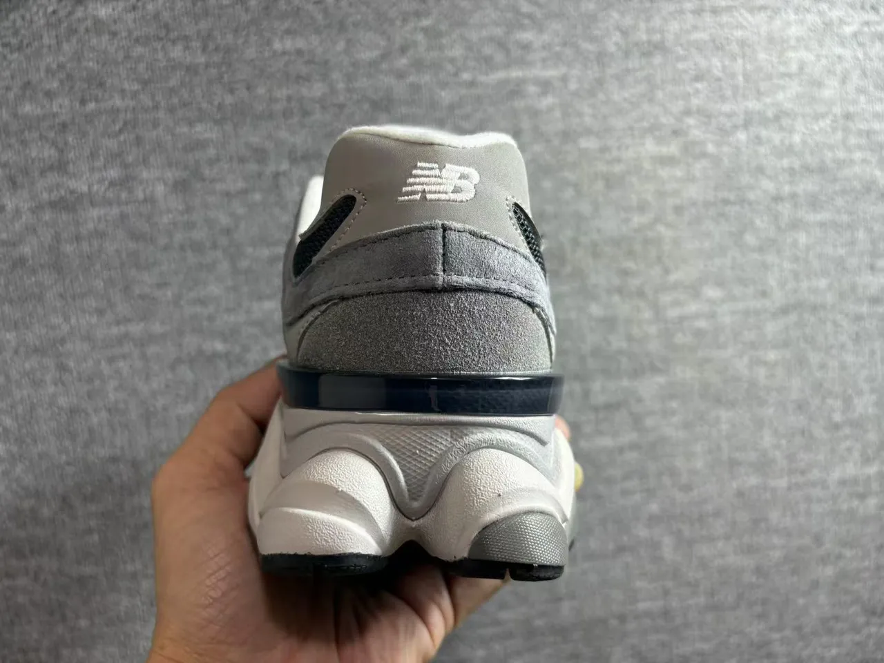 New Balance 9060 Gris Marine Sneakers à semelle épaisse 2