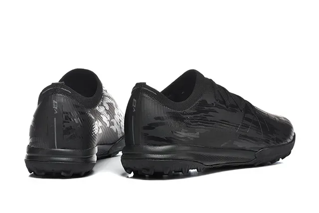 New Balance Tênis de Futebol Turf Preto Monocromático Brilhante Embossed 5