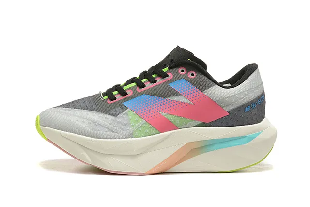 New Balance FuelCell Propel Multicolor Engineered Mesh Upper Multi-Color Gradient N Logo Running Shoes 1