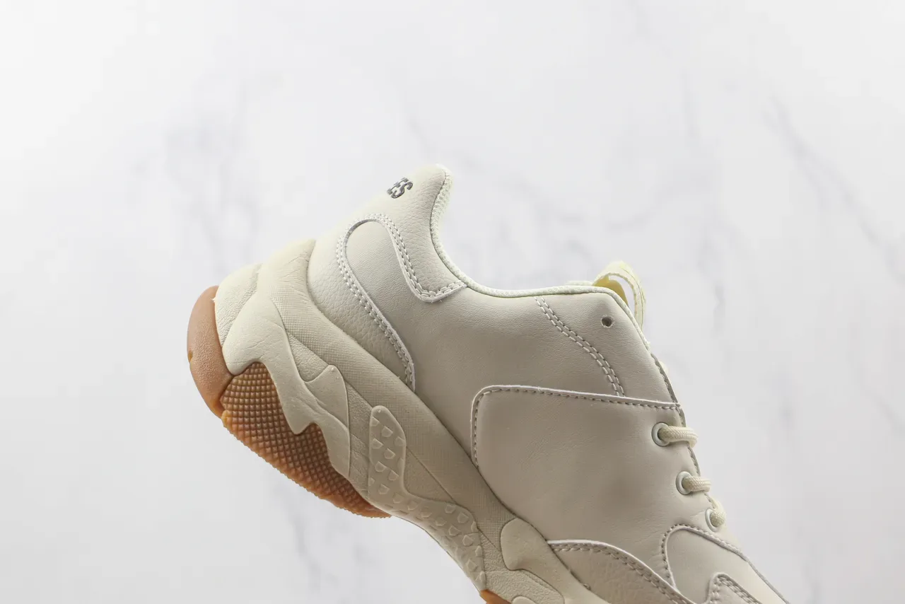 New Era Beige Black Sole Oversized NY Logo Chunky Sneakers 5