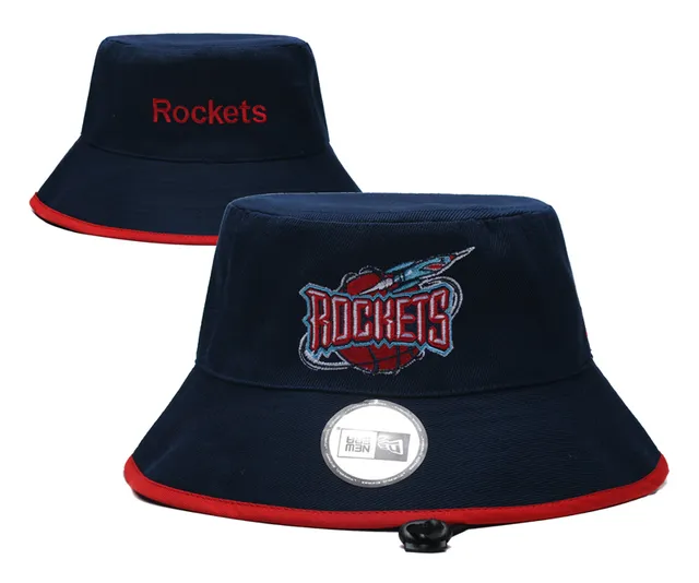 New Era Chicago Bulls Black Red Embroidered Team Logo Contrasting Trim Bucket Hat 11