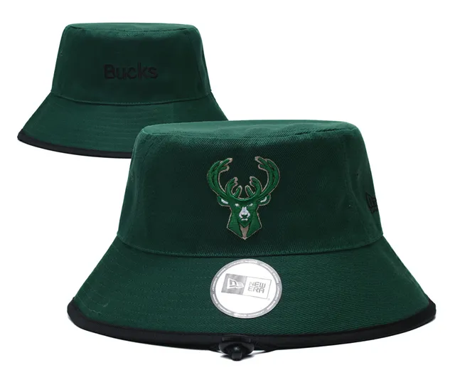 New Era Chicago Bulls Black Red Embroidered Team Logo Contrasting Trim Bucket Hat 13