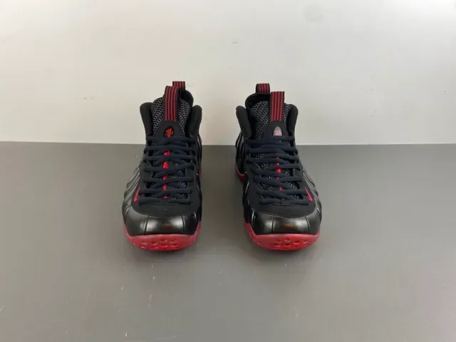 Nike Air Foamposite One Black Red Basketball Shoes 12