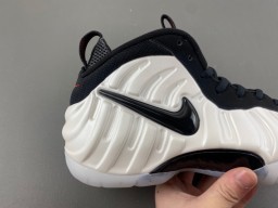 Nike Air Foamposite One White Black Maroon Basketball Shoes 3