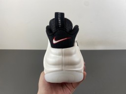 Nike Air Foamposite One White Black Maroon Basketball Shoes 4