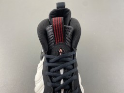 Nike Air Foamposite One White Black Maroon Basketball Shoes 6