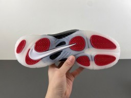 Nike Air Foamposite One White Black Maroon Basketball Shoes 7