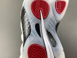 Nike Air Foamposite One White Black Maroon Basketball Shoes 8
