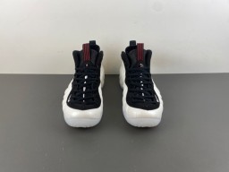 Nike Air Foamposite One White Black Maroon Basketball Shoes 10