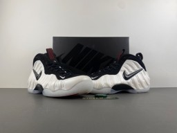 Nike Air Foamposite One White Black Maroon Basketball Shoes 12