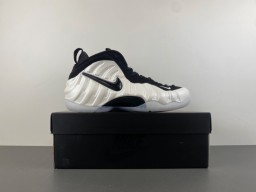 Nike Air Foamposite One White Black Maroon Basketball Shoes 14