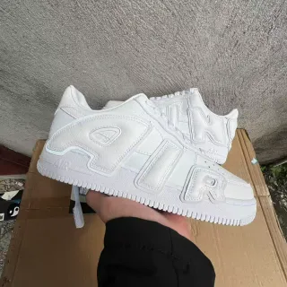Nike Air Force 1 All-White Lifestyle Sneakers