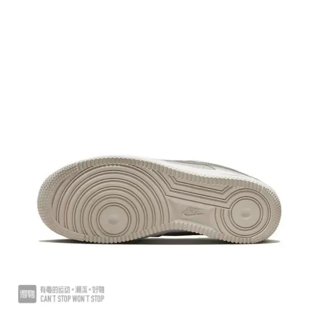 Nike Air Force 1 Beige Couro Tonal Tênis Lifestyle 3