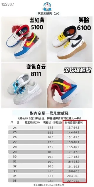 Nike Air Force 1 Blue Red Yellow Lifestyle Sneakers 2