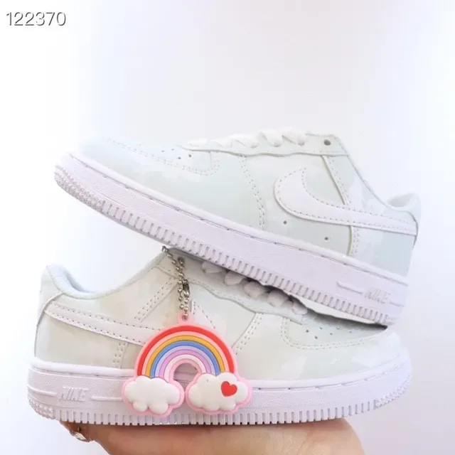 Nike Air Force 1 Blue Red Yellow Lifestyle Sneakers 10