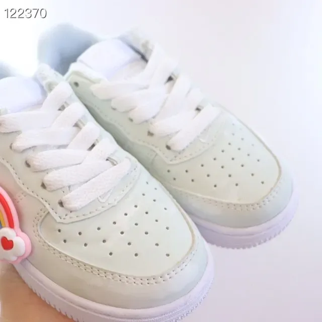 Nike Air Force 1 Blue Red Yellow Lifestyle Sneakers 11