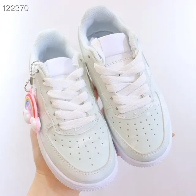 Nike Air Force 1 Blue Red Yellow Lifestyle Sneakers 16