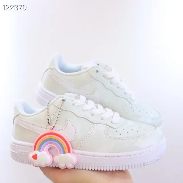 Nike Air Force 1 Blue Red Yellow Lifestyle Sneakers 18