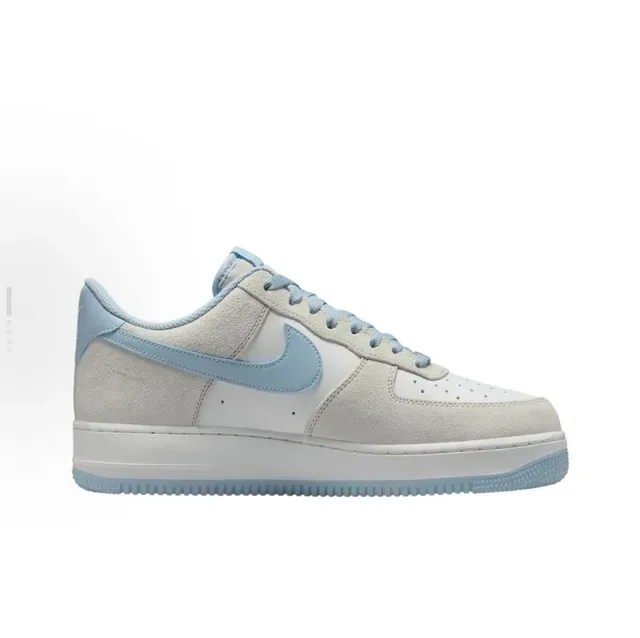 Nike Air Force 1 Chaussures Lifestyle Beige Clair et Bleu Pâle 2