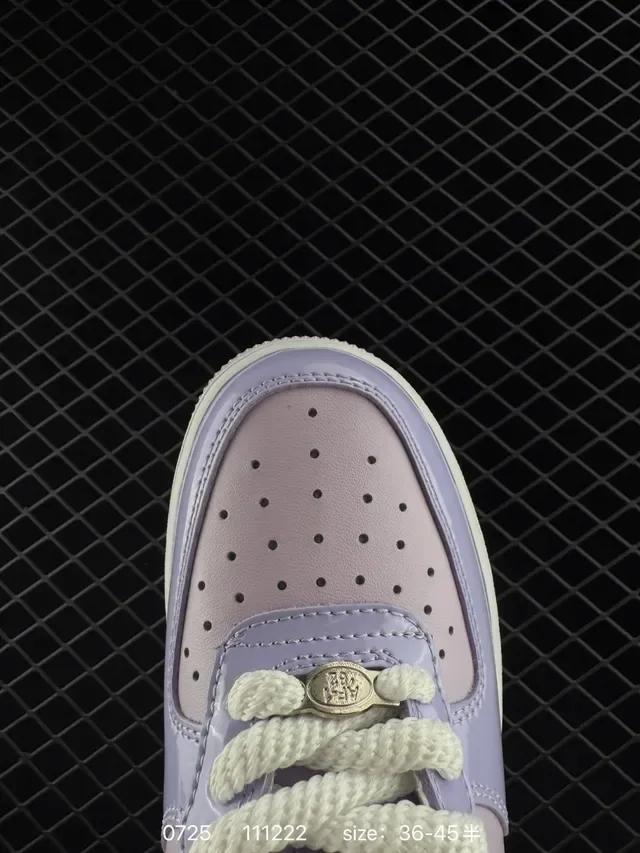 Nike Air Force 1 Low Pastel Lavender Pink Lifestyle Sneakers 4